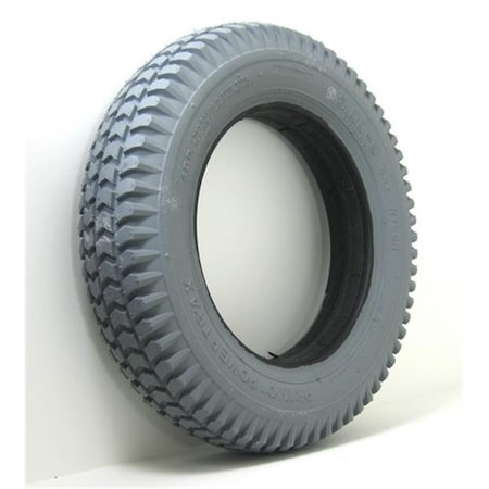New Solutions New Solutions F084 30-8 Foam Filled Knobby Primo Tire 1.8 Hub Fits 4 Lug Nut Wheels for Wheelchair; 14 x 14 x 3 in. F084